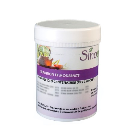 Formule des centenaires - Longévité anti-âge | Sino-pharma.net